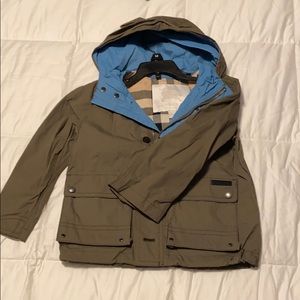 Boys 3t Burberry Jacket color brownish tan